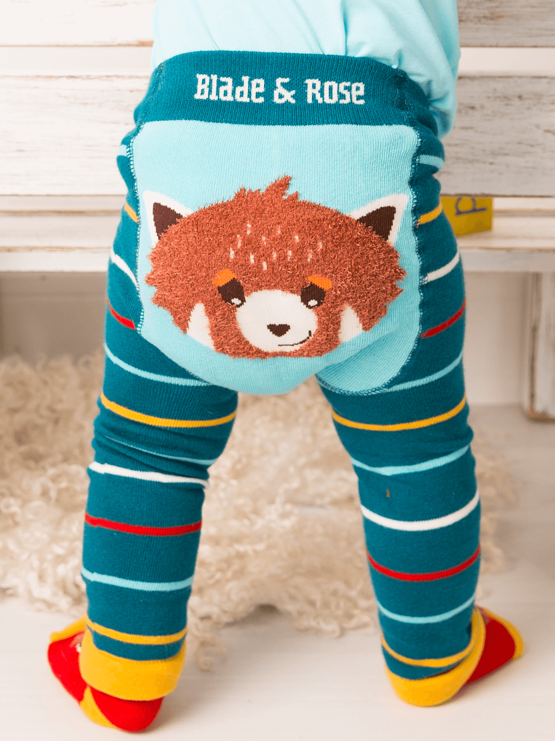 Chip the Red Panda Leggings Blade Rose Blade Rose UK