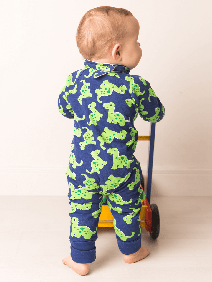 Maple the Dino Zip-Up Romper - Blade & Rose UK