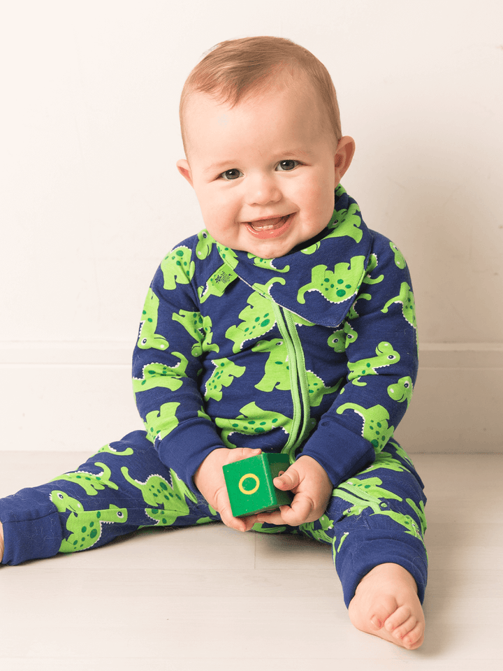 Maple the Dino Zip-Up Romper - Blade & Rose UK