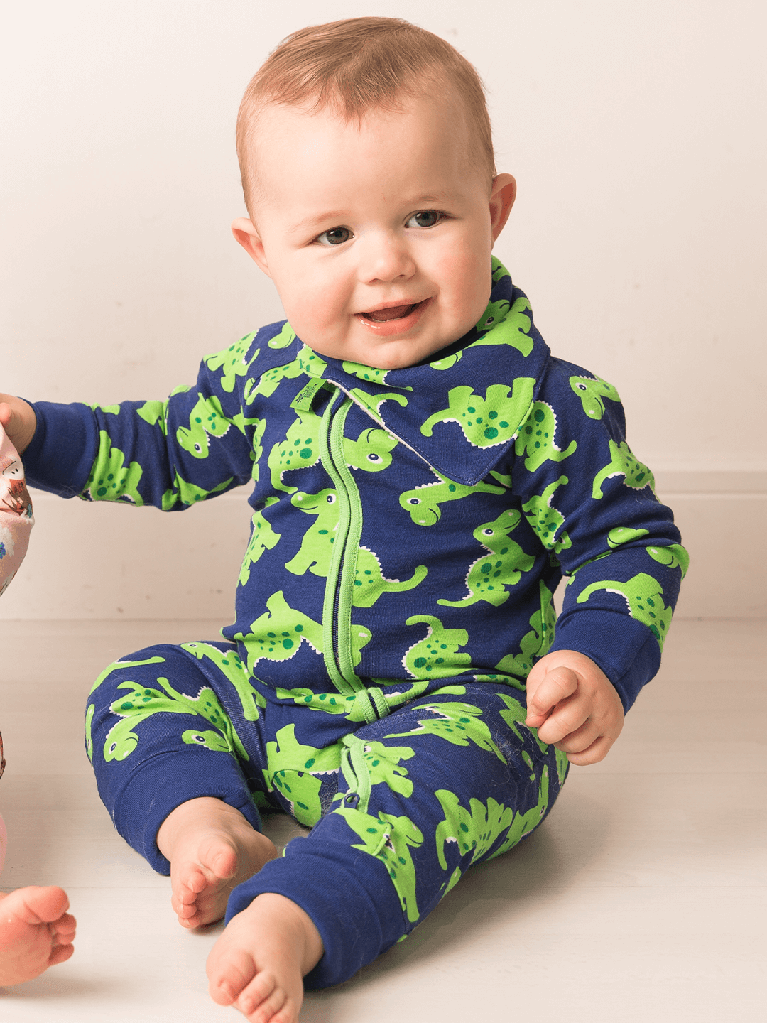 Maple the Dino Zip-Up Romper - Blade & Rose UK