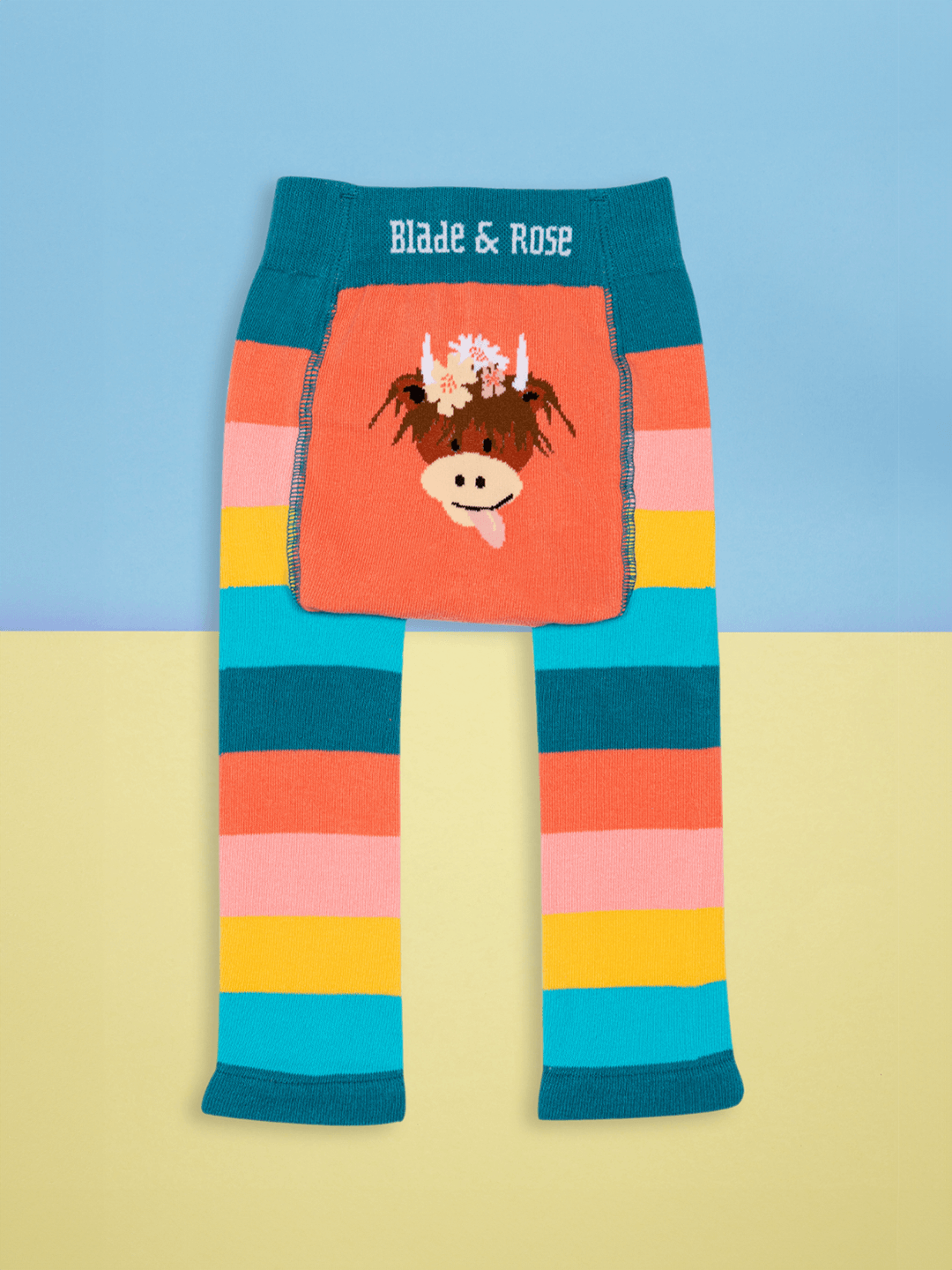 Bonnie Highland Cow Leggings - Blade & Rose UK
