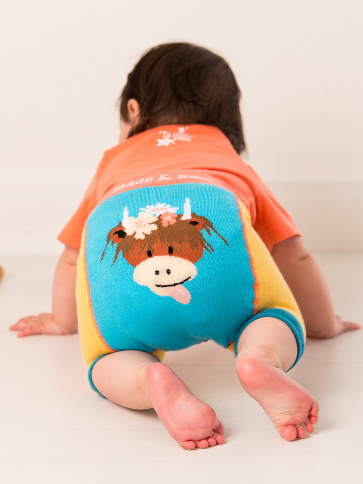 Bonnie Highland Cow Summer Outfit (2PC) - Blade & Rose UK