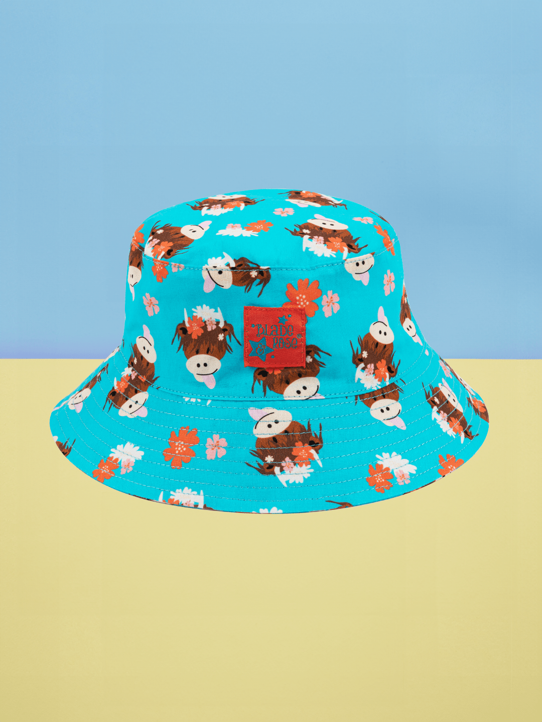 Bonnie Highland Cow Summer Hat - Blade & Rose UK