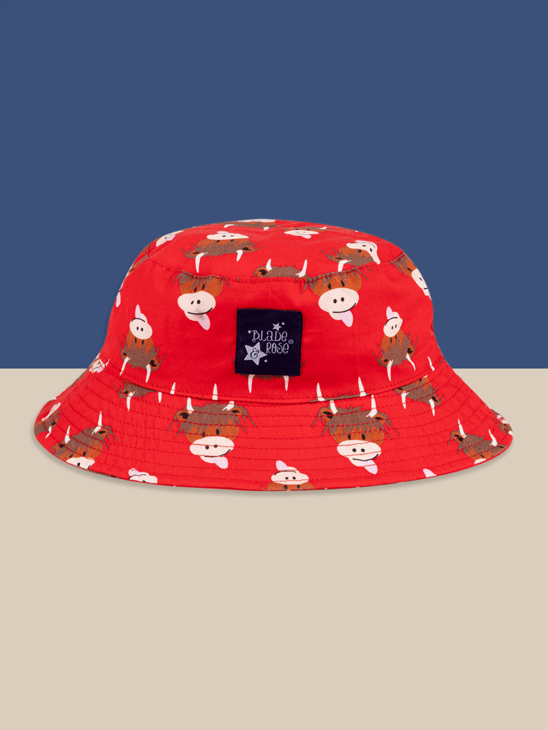Hamish Highland Cow Summer Hat - Blade & Rose UK