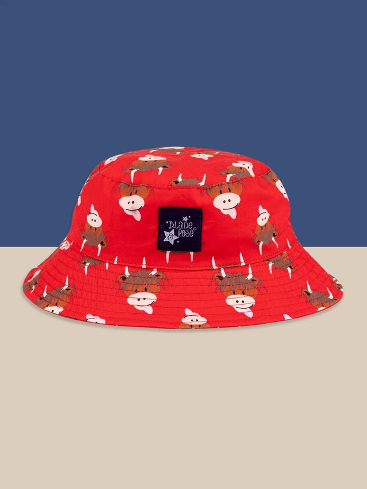 Hamish Highland Cow Summer Hat - Blade & Rose UK