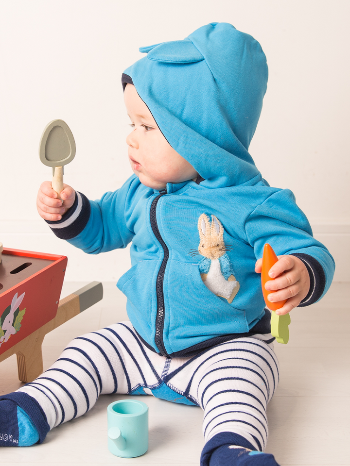 Peter Rabbit Blue Hoodie - Blade & Rose UK