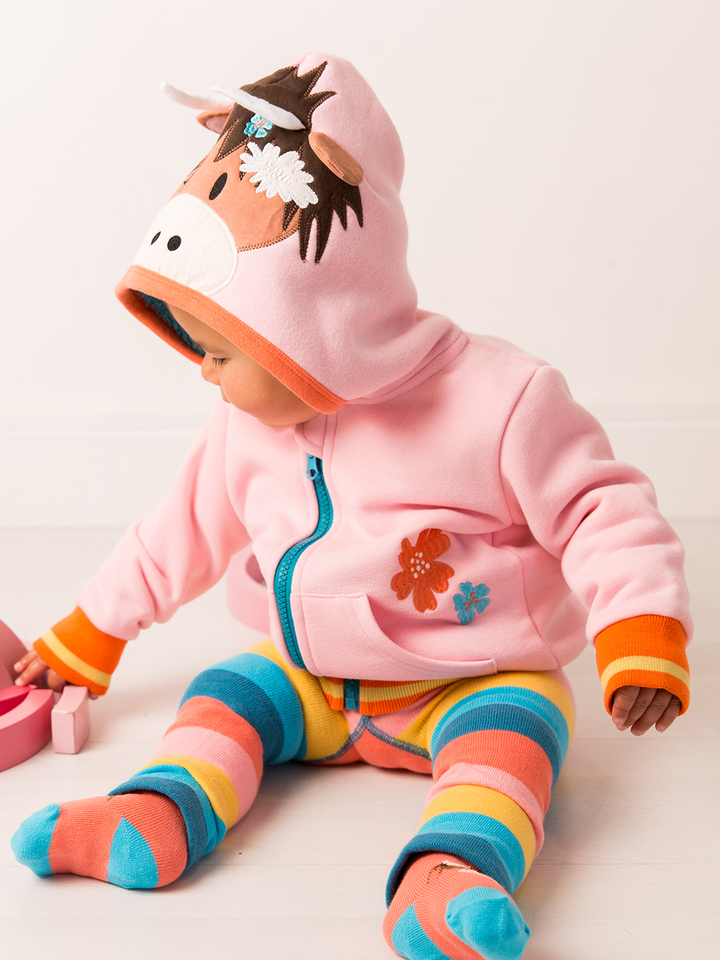 Bonnie Highland Cow Hoodie Blade & Rose