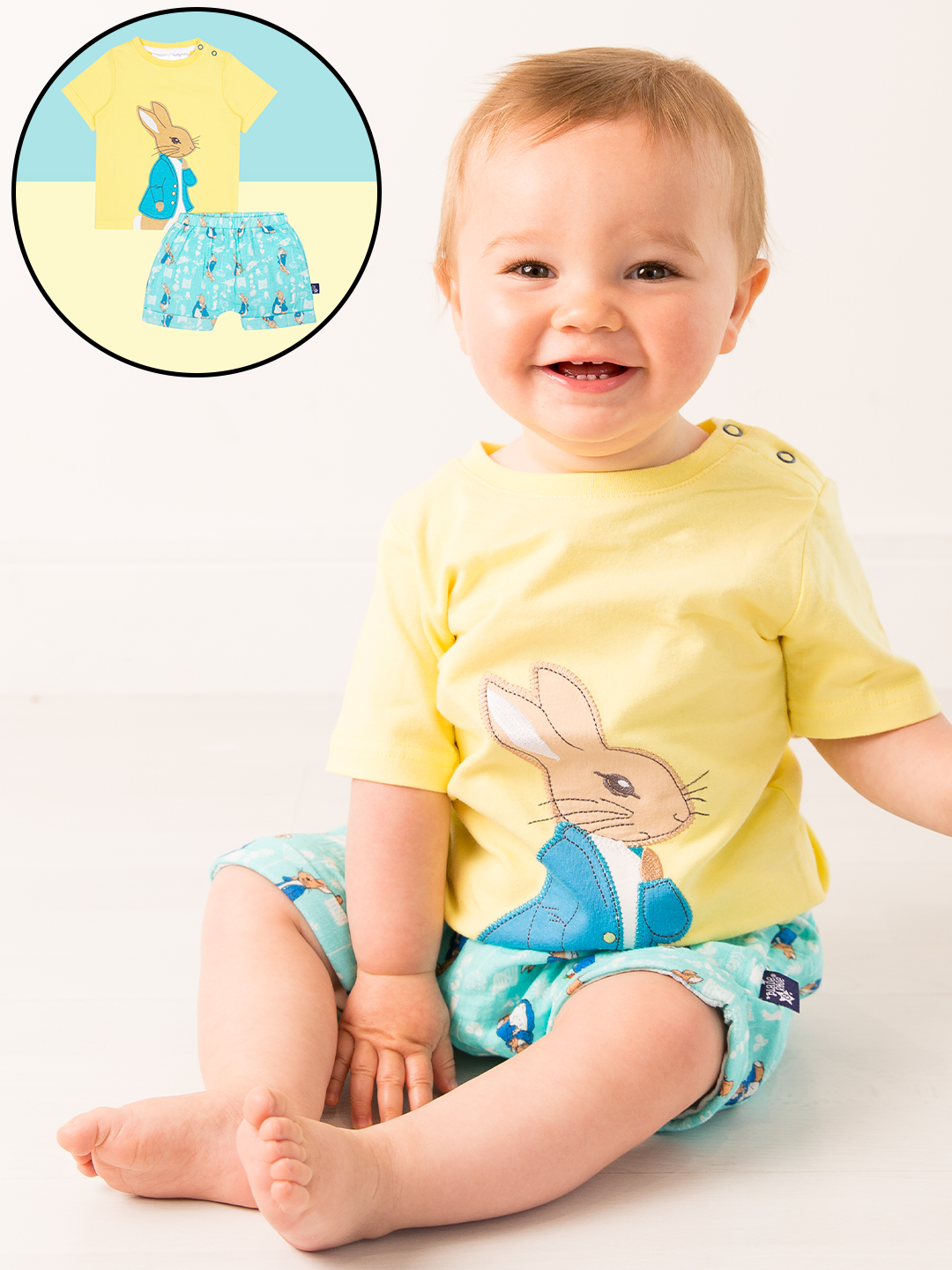 Peter Rabbit In the Garden Summer Outfit (2PC) - Blade & Rose UK