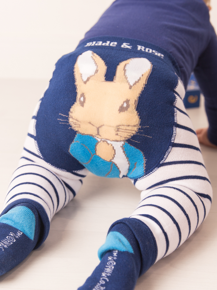 Peter Rabbit Navy Striped Leggings