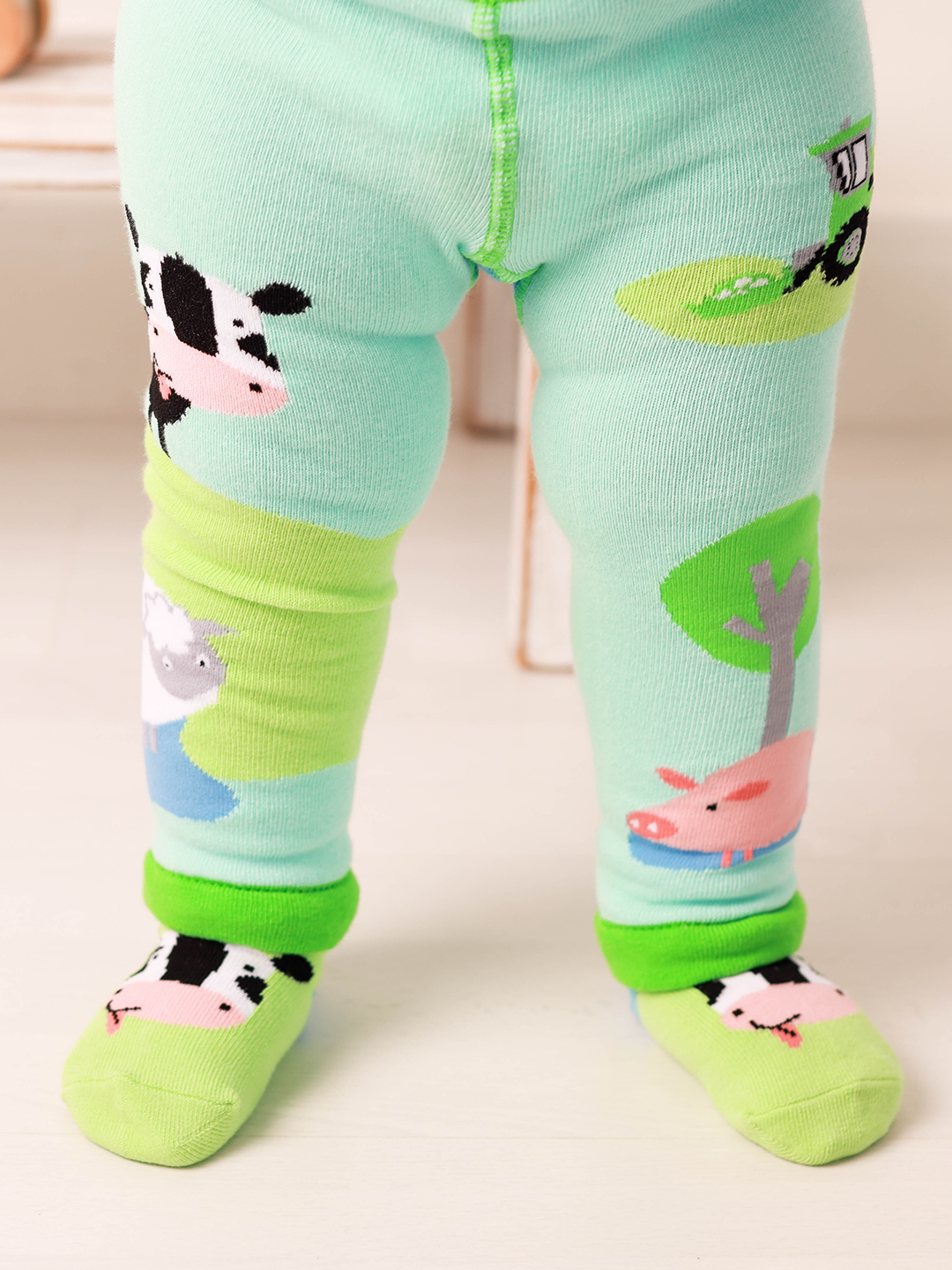 Bailey the Cow Leggings - Blade & Rose UK