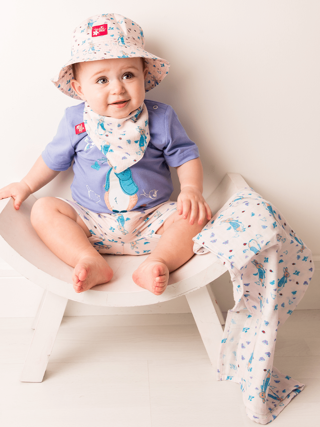 Peter Rabbit™ Love Summer Muslin Squares - Blade & Rose UK