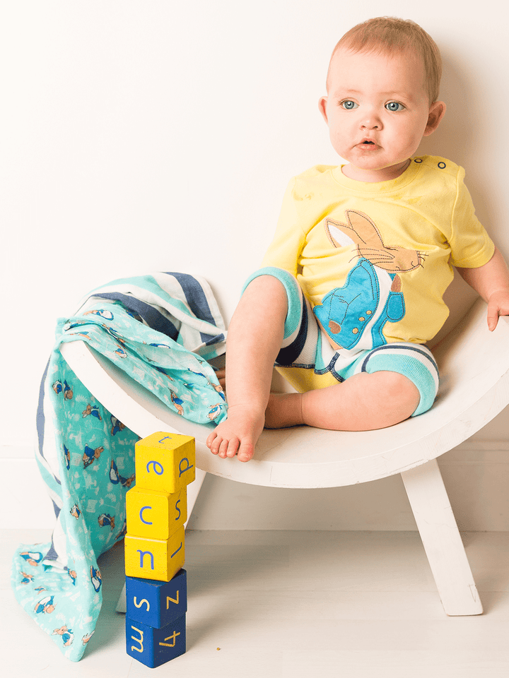 Peter Rabbit™ In The Garden Muslin Squares - Blade & Rose UK