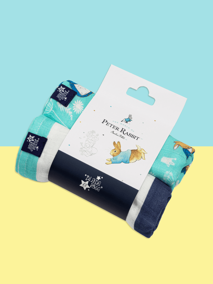 Peter Rabbit™ In The Garden Muslin Squares - Blade & Rose UK