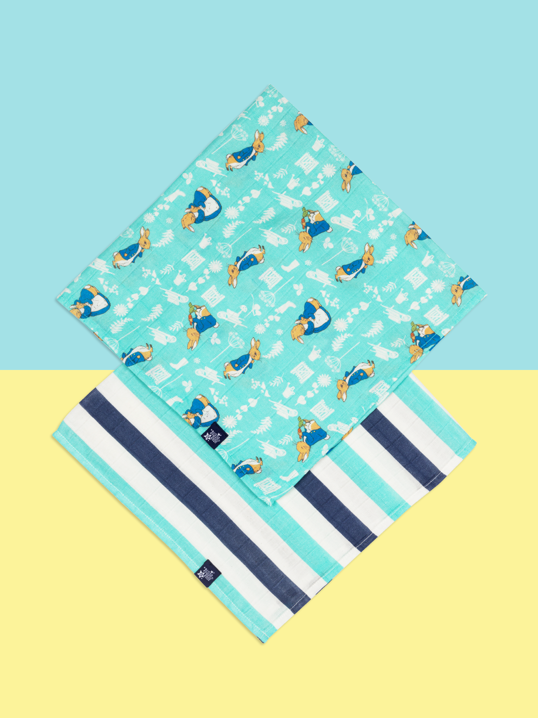 Peter Rabbit™ In The Garden Muslin Squares - Blade & Rose UK