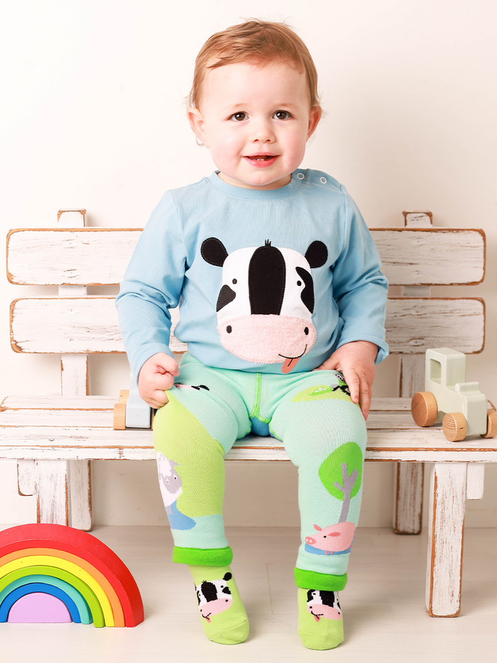 Bailey the Cow Socks - Blade & Rose UK