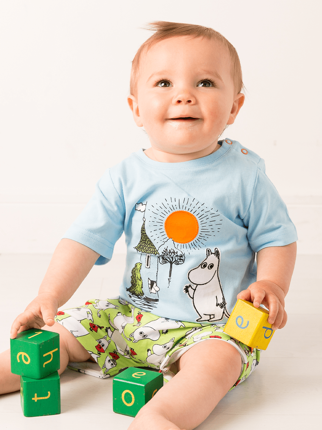 Moomin™ Free To Explore Organic Shorts - Blade & Rose UK
