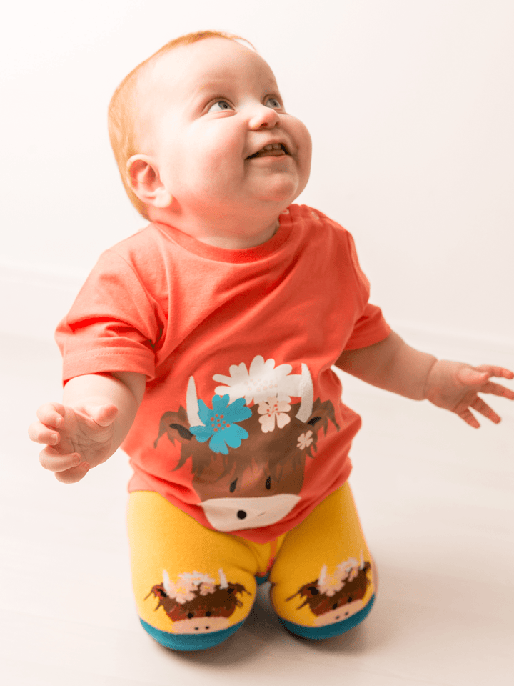 Bonnie Highland Cow Tee - Blade & Rose UK