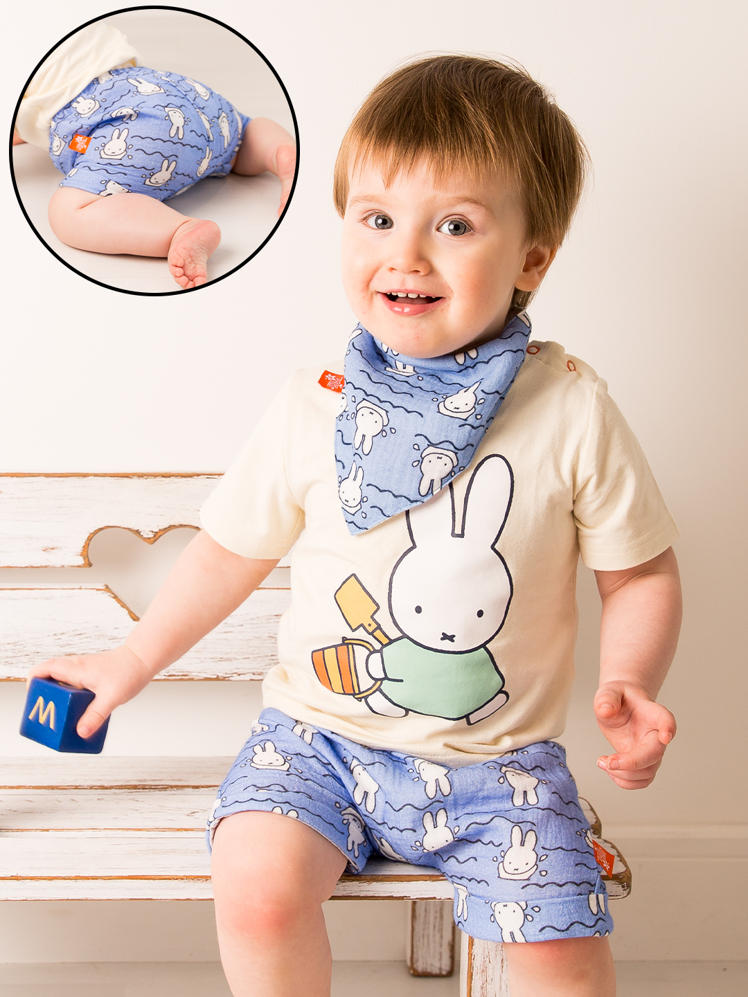 Miffy™ In the Sunshine Lightweight Summer Outfit (2PC) - Blade & Rose UK