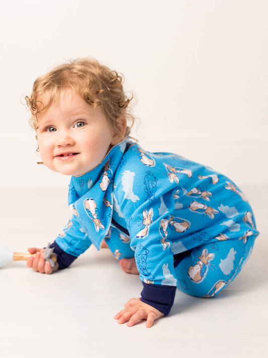 Peter Rabbit Navy Zip-Up Romper - Blade & Rose UK