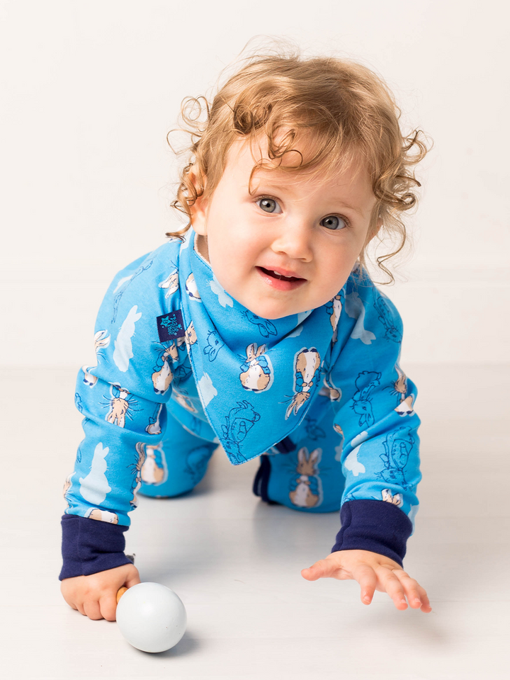 Peter Rabbit Navy Zip-Up Romper - Blade & Rose UK