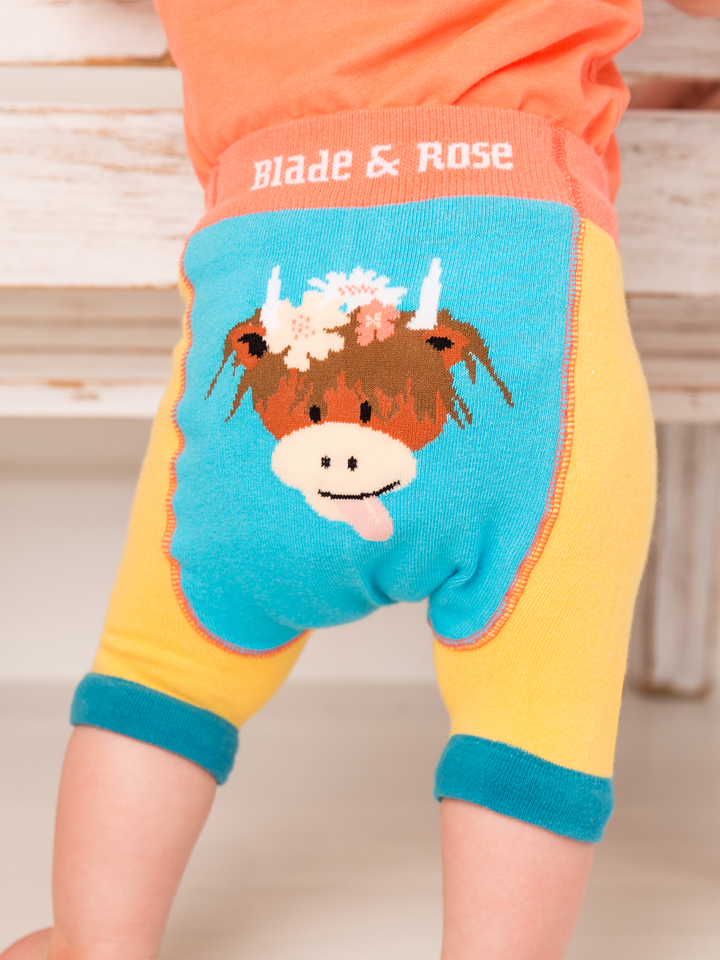 Bonnie Highland Cow Summer Outfit (2PC) - Blade & Rose UK