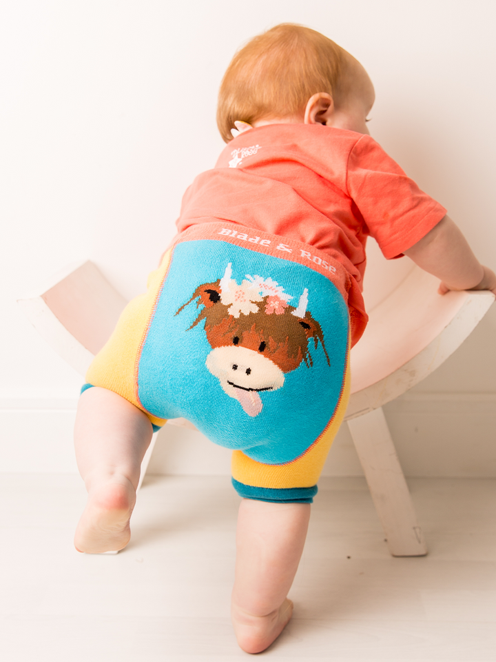 Bonnie Highland Cow Summer Outfit (2PC) - Blade & Rose UK