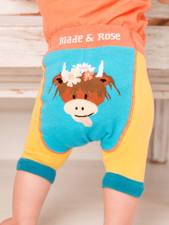 Bonnie Highland Cow Shorts * - Blade & Rose UK