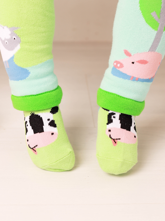 Bailey the Cow Socks - Blade & Rose UK