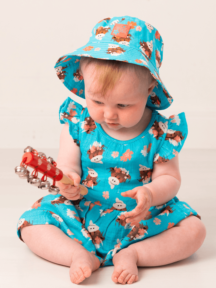 Bonnie Highland Cow Summer Hat - Blade & Rose UK