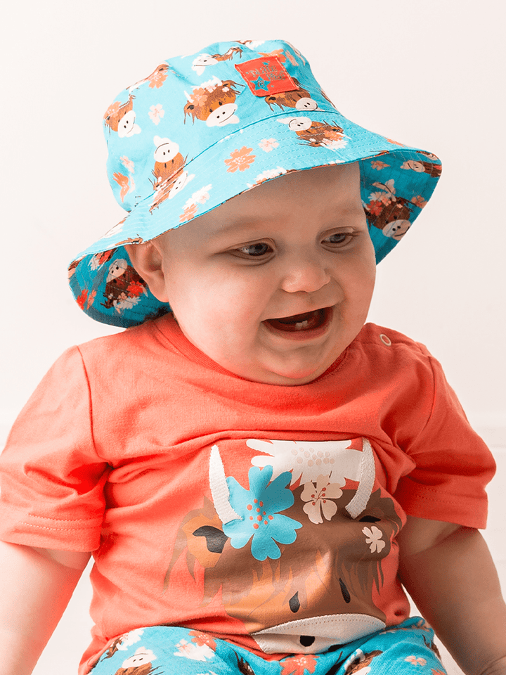Bonnie Highland Cow Summer Hat - Blade & Rose UK