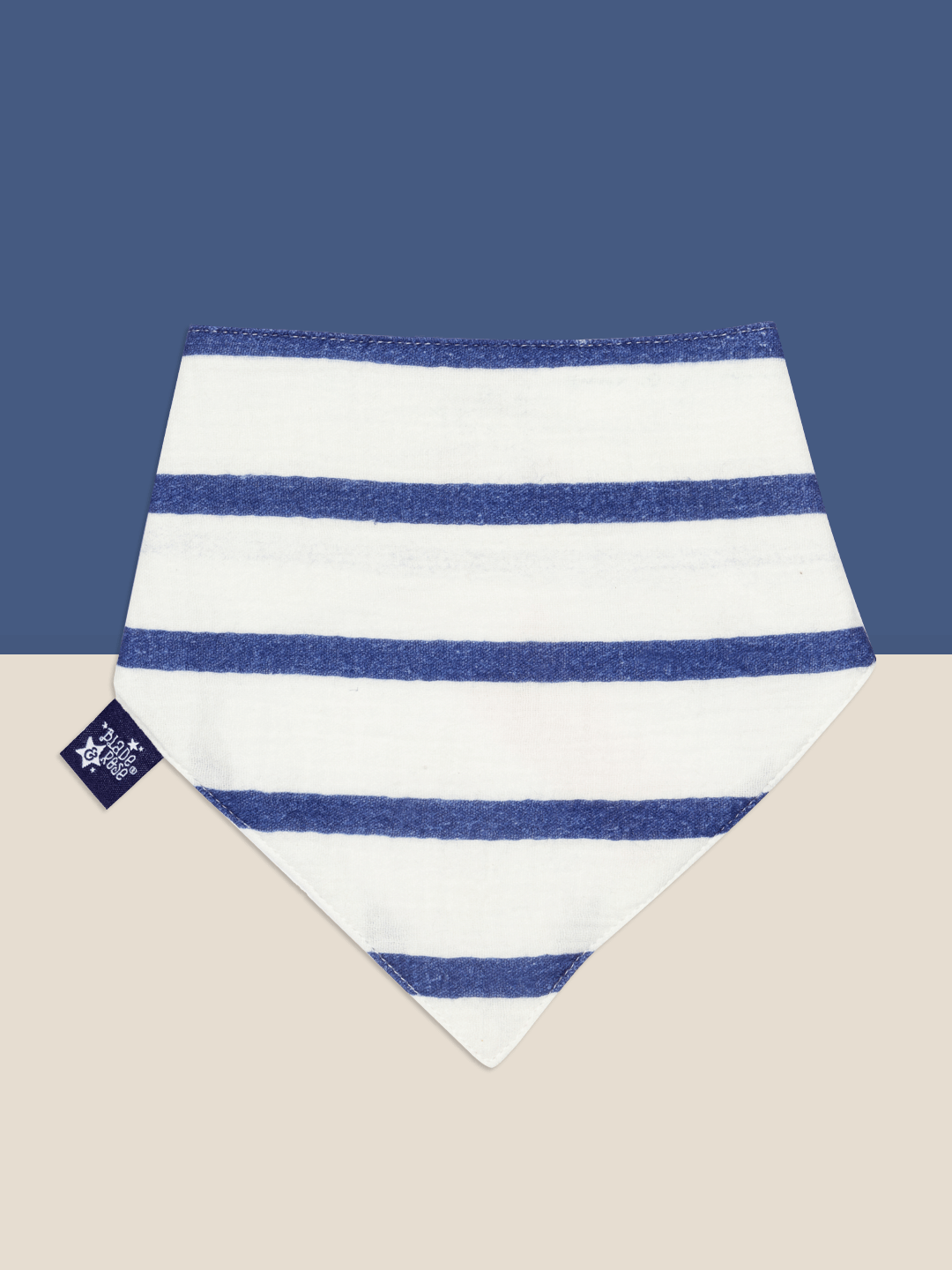 Hamish Highland Cow Muslin Striped Bib - Blade & Rose UK