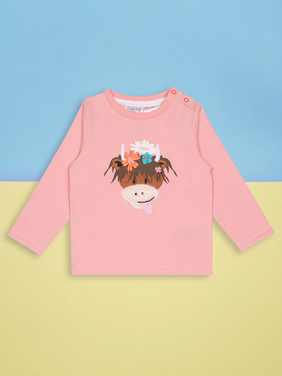 Bonnie Highland Cow Top * - Blade & Rose UK
