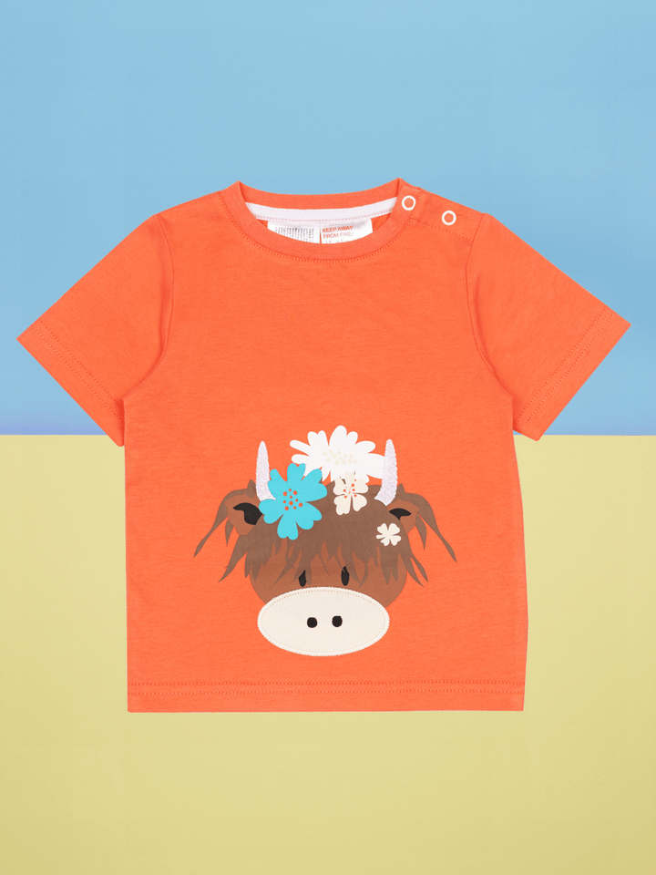 Bonnie Highland Cow Tee - Blade & Rose UK