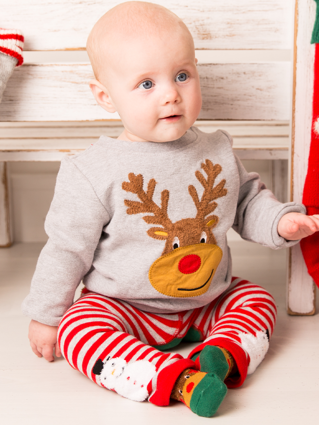 Christmas baby sweater discount