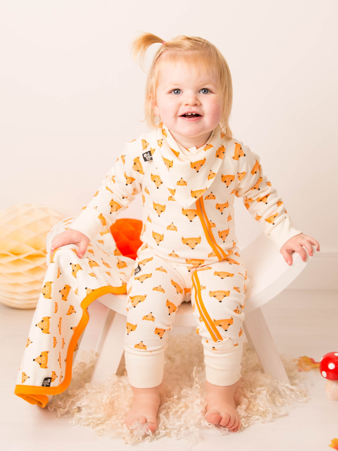 Fox romper hot sale baby