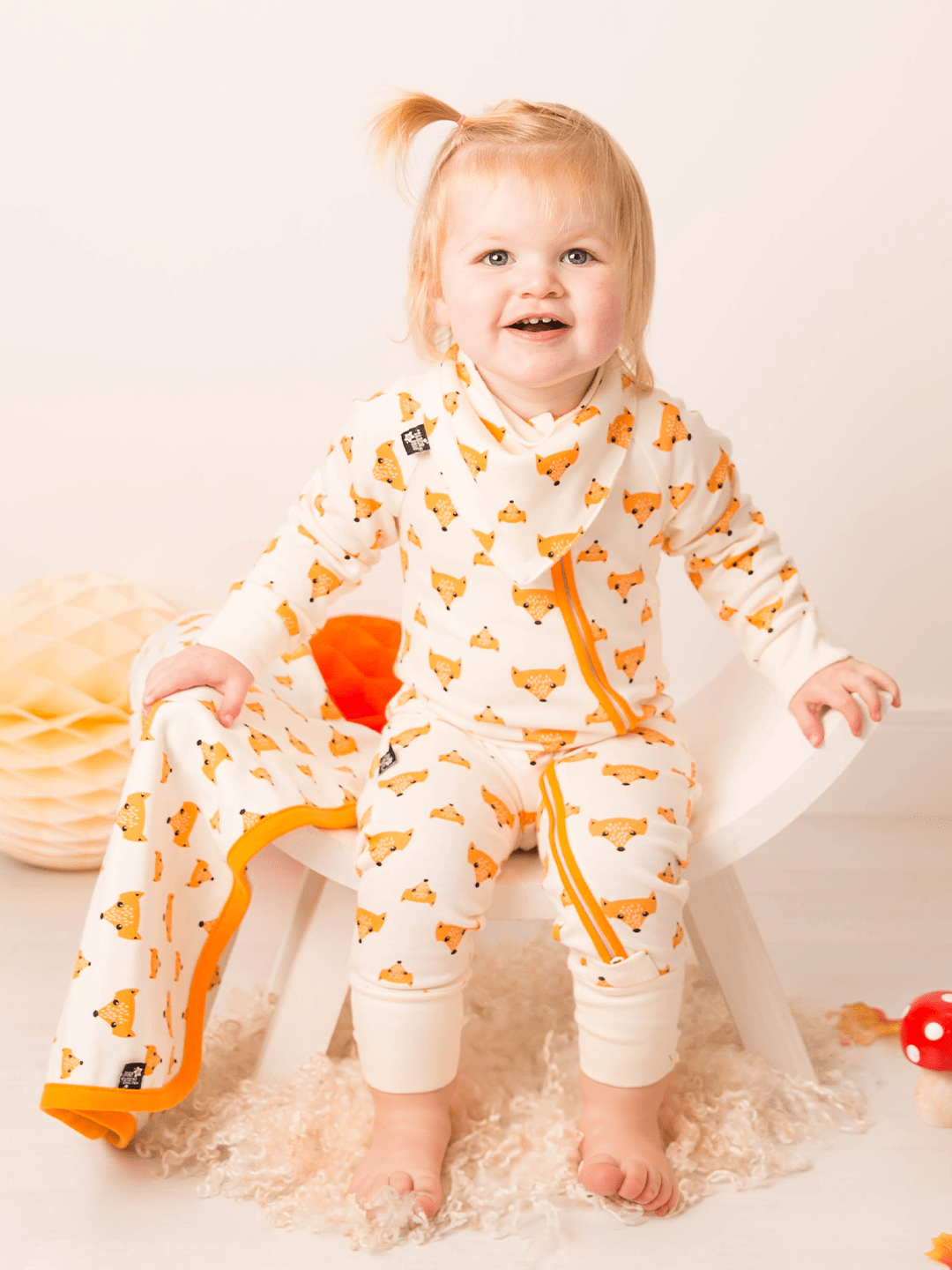 Fox romper baby 2025