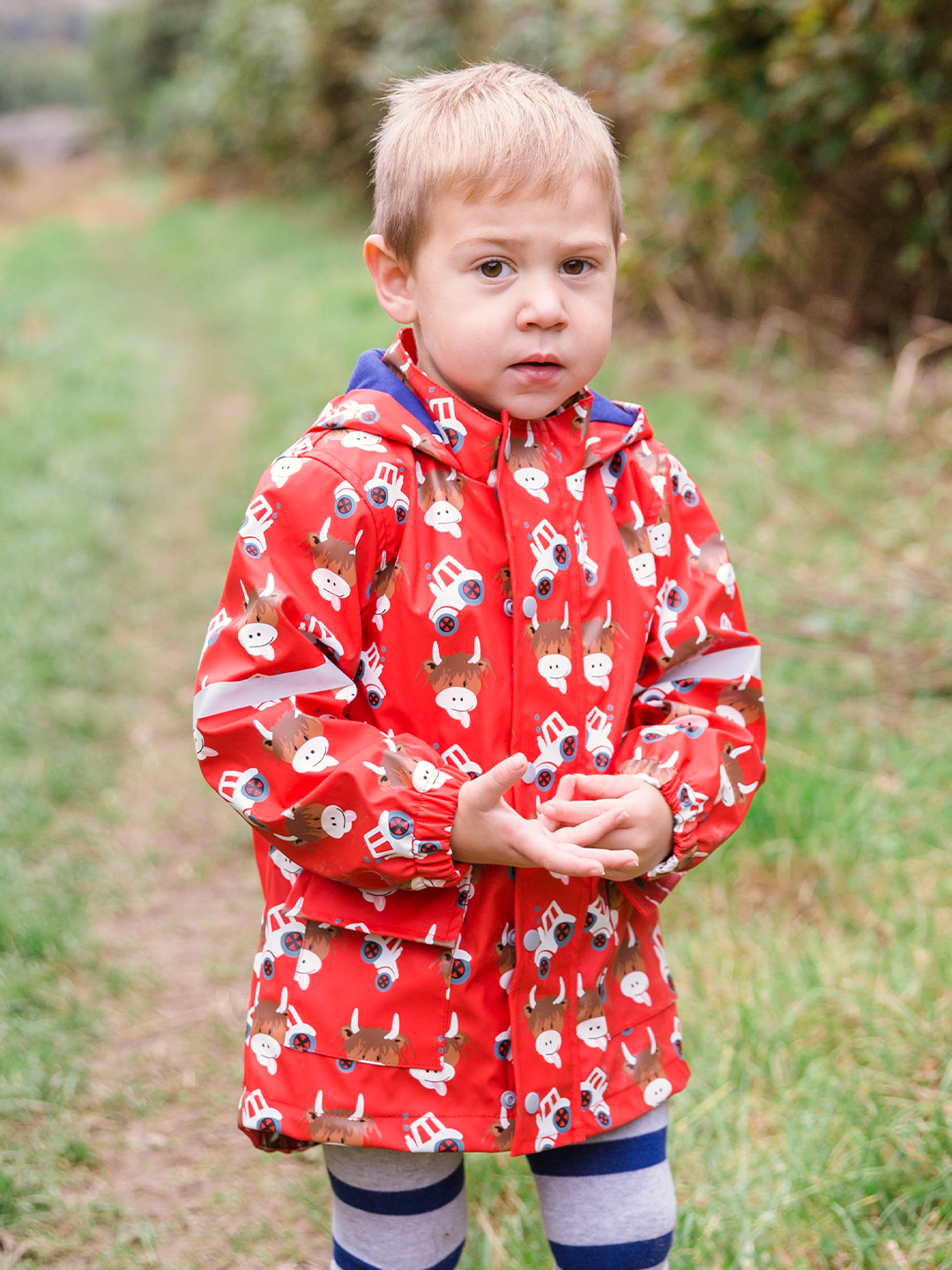 Hamish Highland Cow Raincoat * - Blade & Rose UK