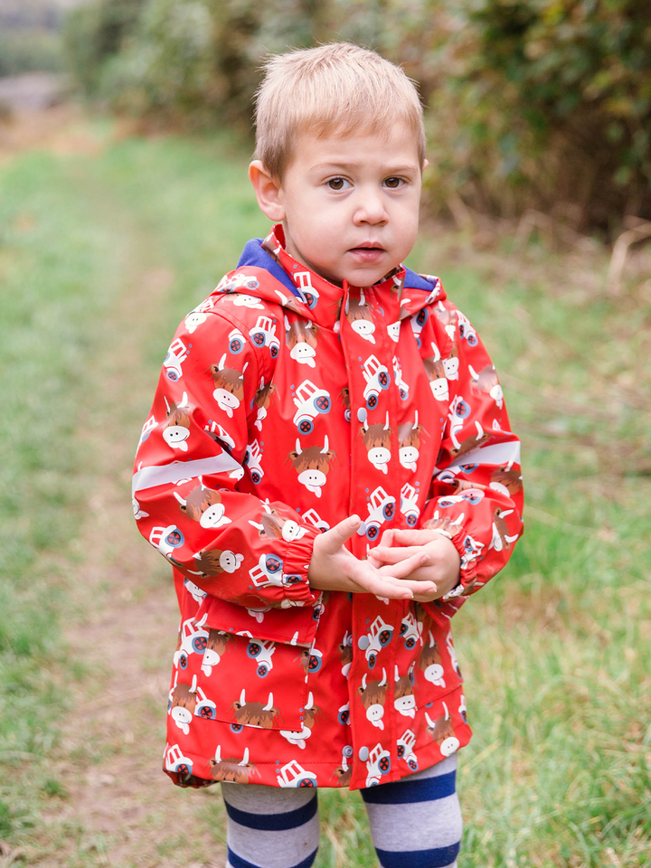 Hamish Highland Cow Raincoat * - Blade & Rose UK