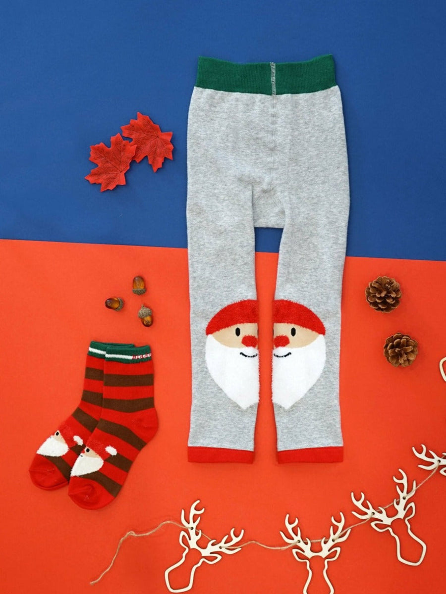 Junior Santa Leggings - Blade & Rose UK