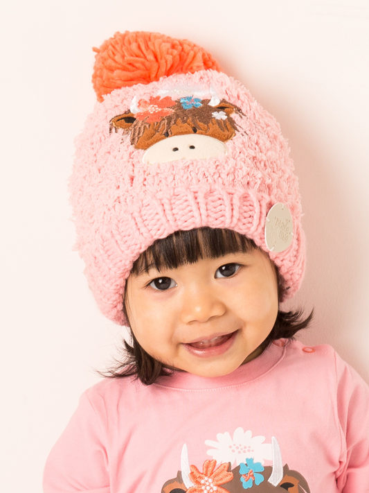 Bonnie Highland Cow Winter Hat