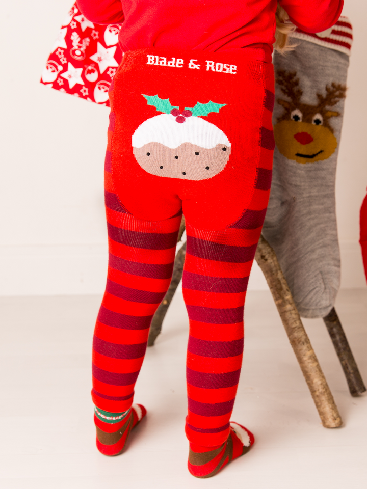 Christmas Pudding Leggings - Blade & Rose UK