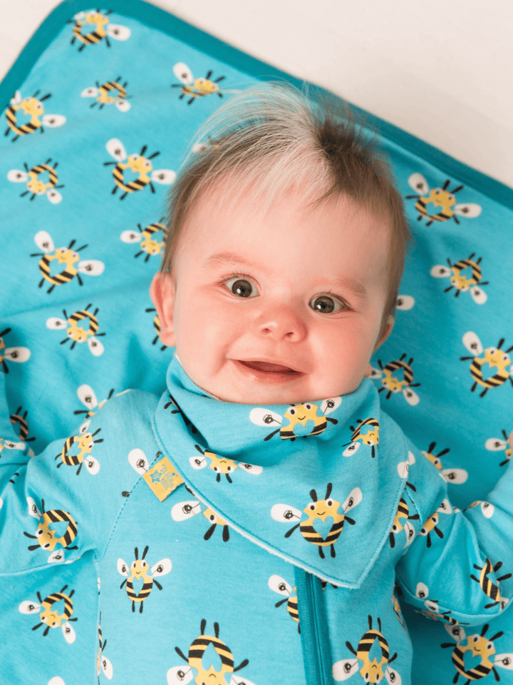 Buzzy Bee Bib Blade & Rose