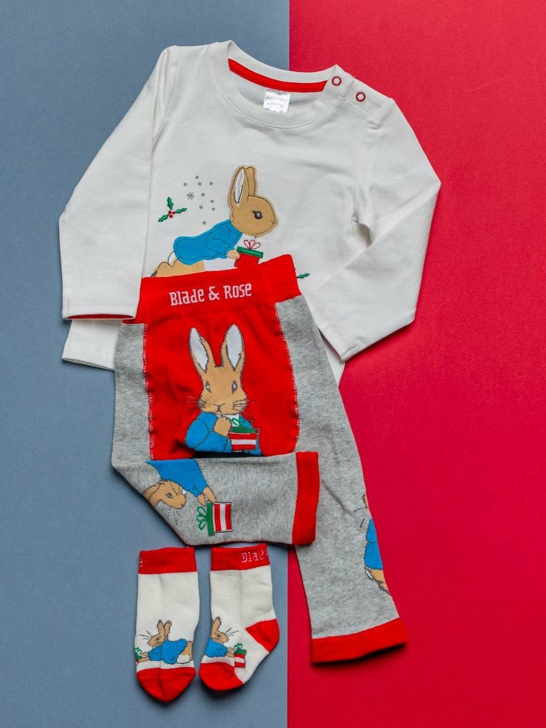 Peter Rabbit Festive Leggings Blade & Rose