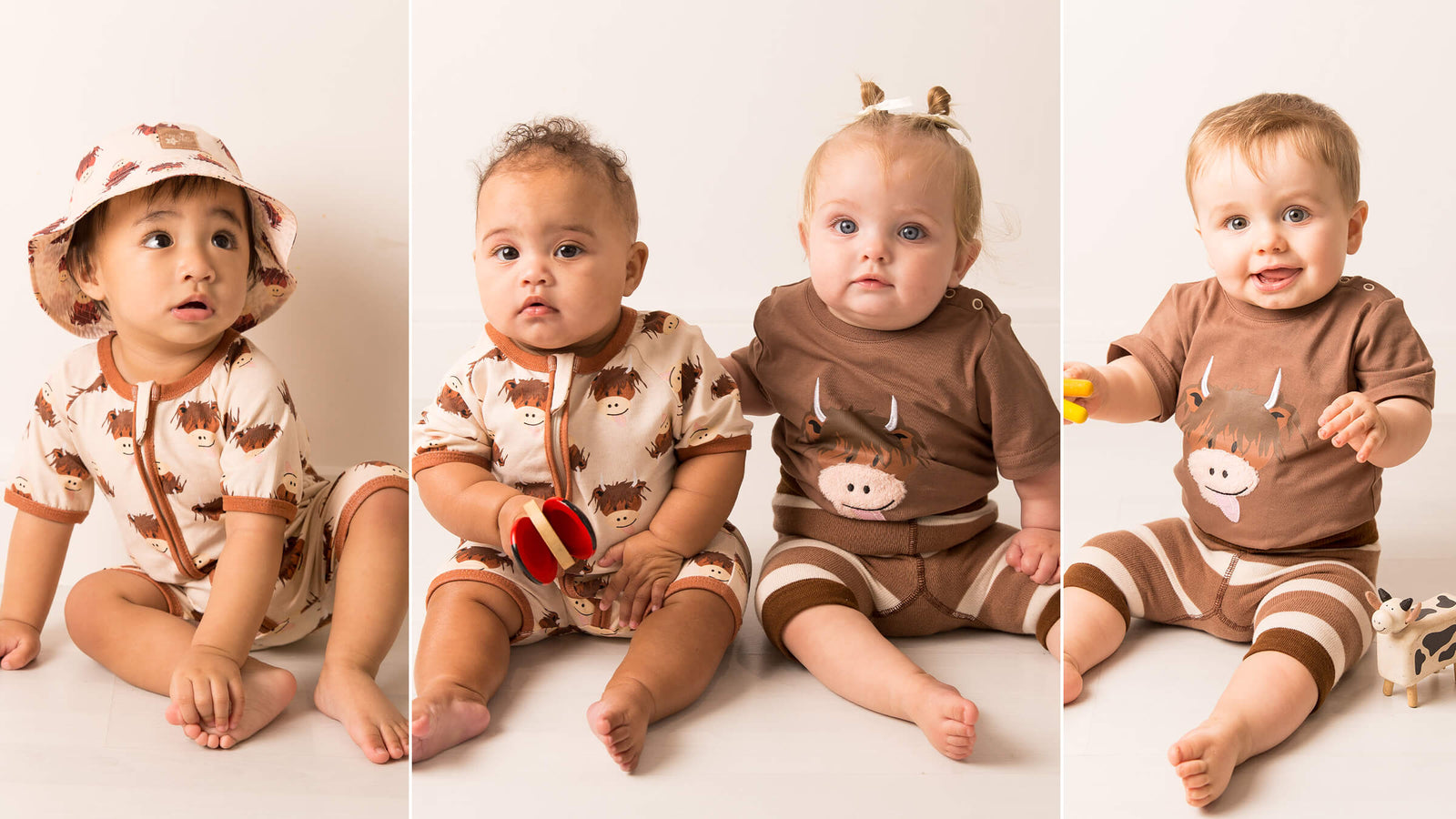 Neutral Highland Cow Summer