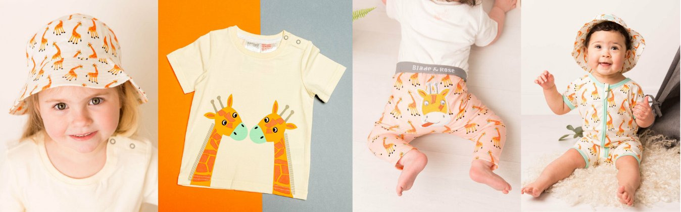 Allie the Giraffe design collection