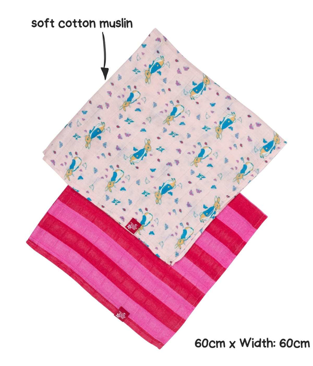 Peter Rabbit™ Love Summer Muslin Squares