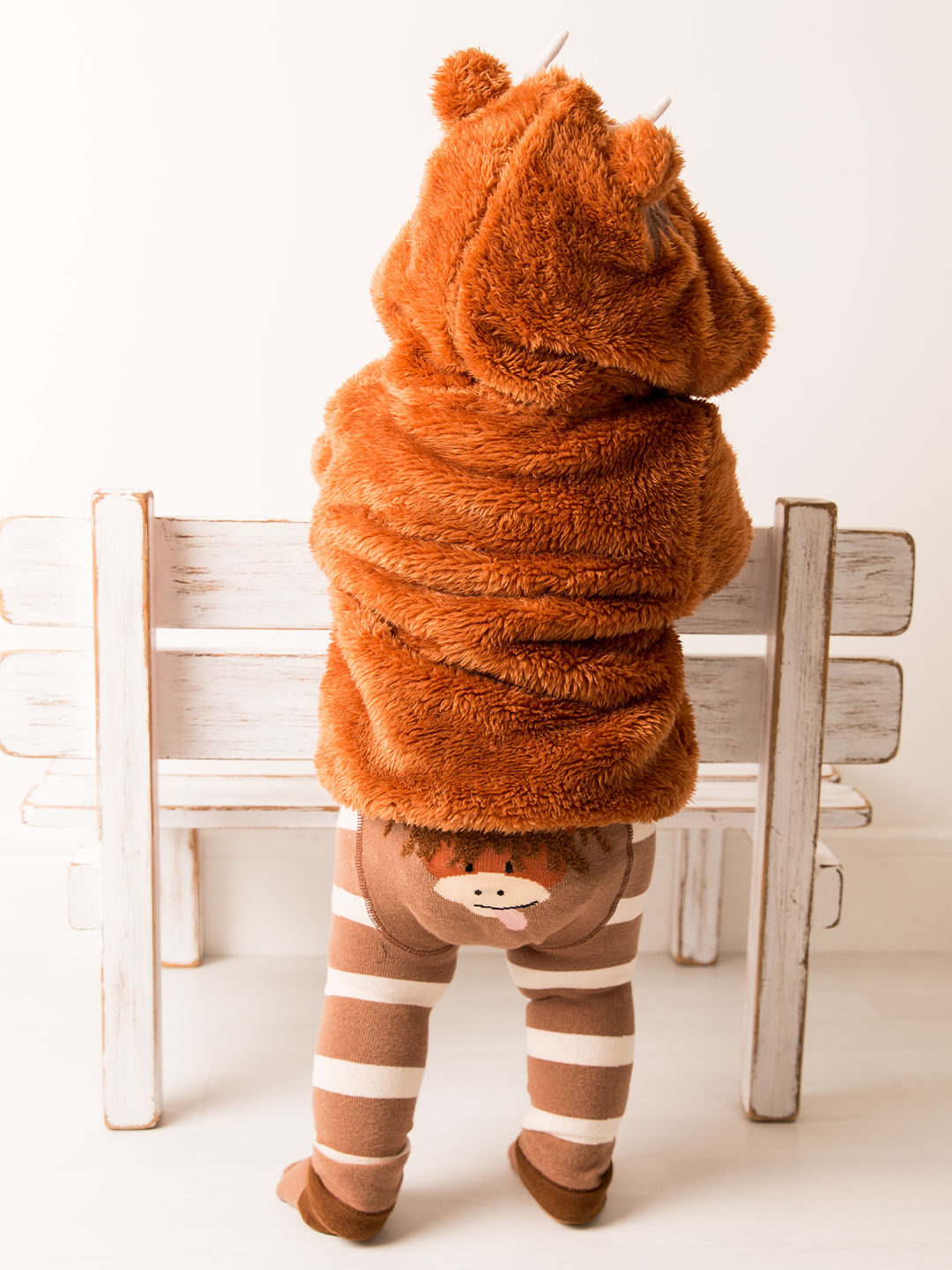 Neutral Highland Cow Hoodie - Blade & Rose UK