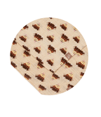Neutral Highland Cow Muslin Squares