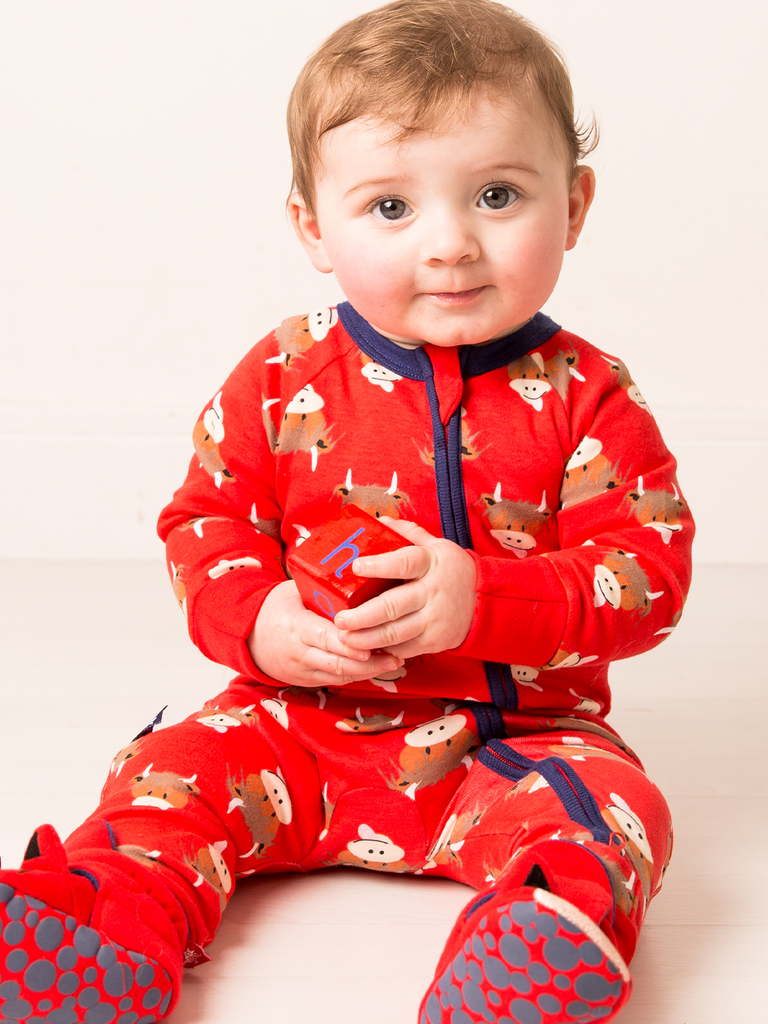 Hamish Highland Cow Romper Playsuit