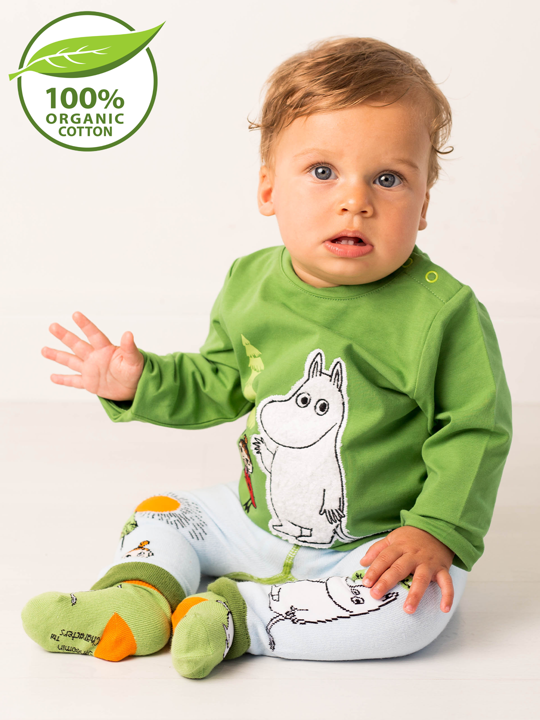 Moomin™ Organic Free to Explore Top - Blade & Rose UK